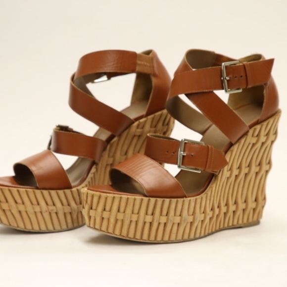 Hermes Celeste Wedge Sandal - Picture 5 of 8